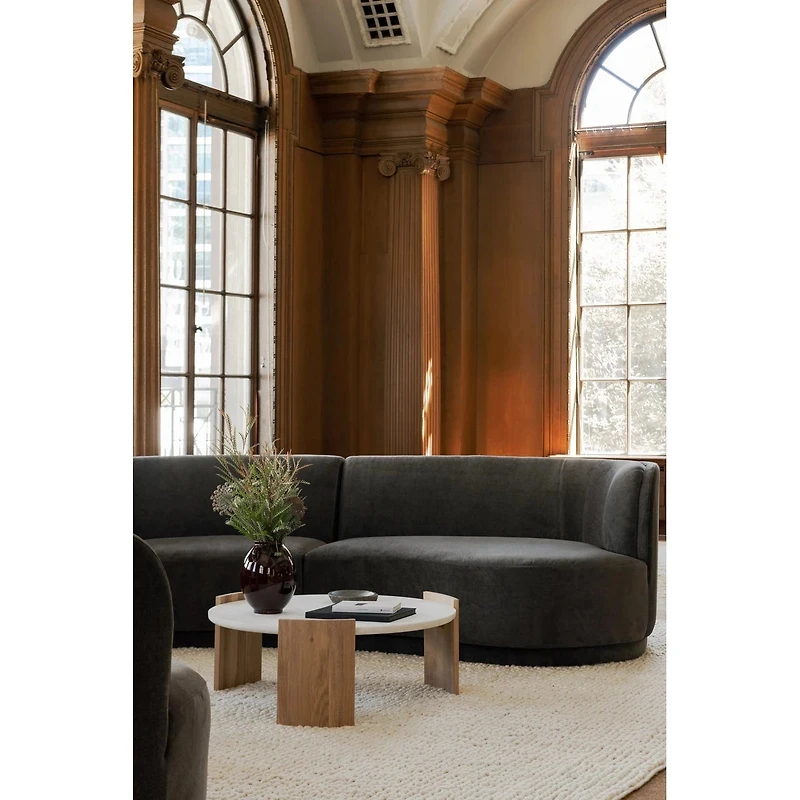Dala Coffee Table White