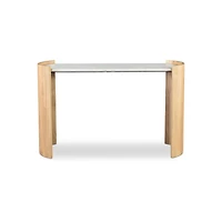 Dala Console Table White