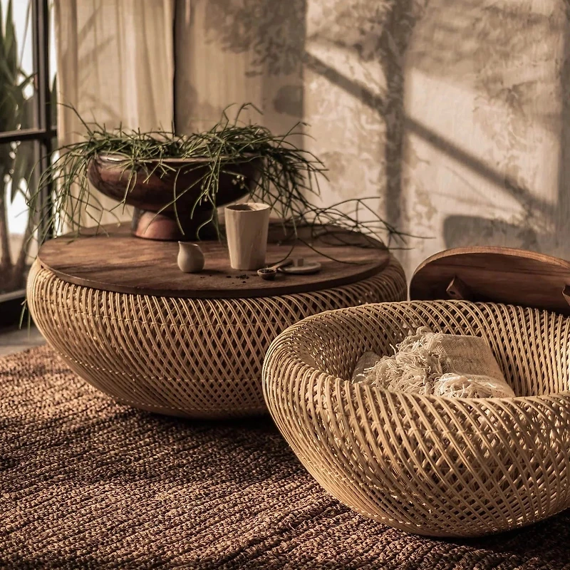 D-Bodhi Wave Coffee Table - Large/ Natural