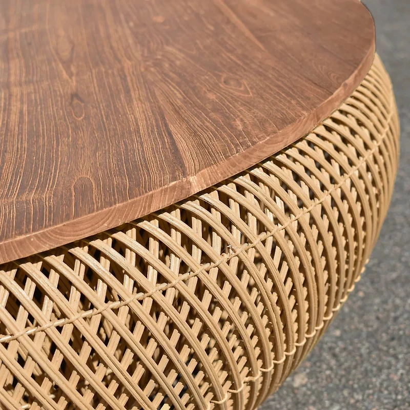 D-Bodhi Wave Coffee Table - Large/ Natural