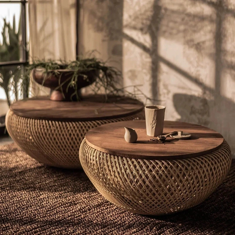 D-Bodhi Wave Coffee Table - Large/ Natural