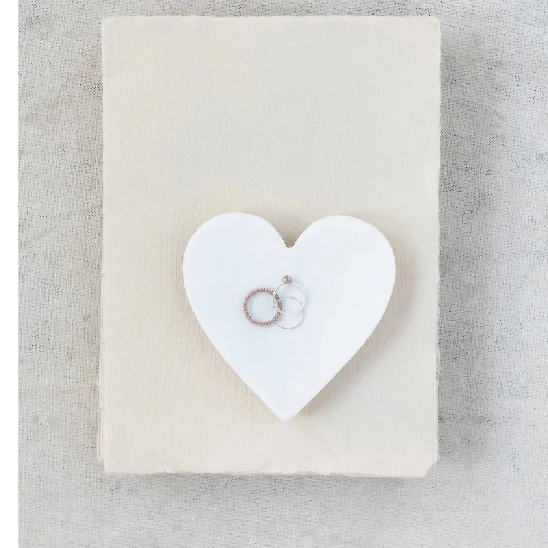 Marble Heart Dish