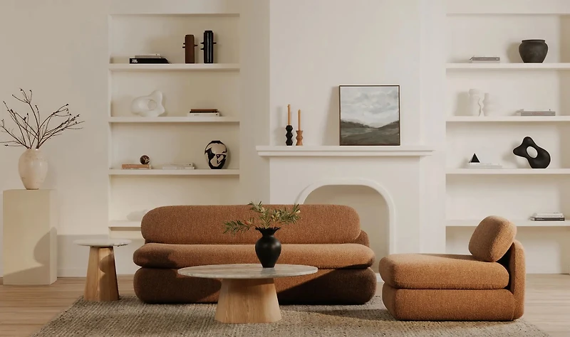 Evelyn Coffee Table Ashen Grey Matrix