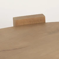 Evelyn Light Brown Oblong Coffee Table