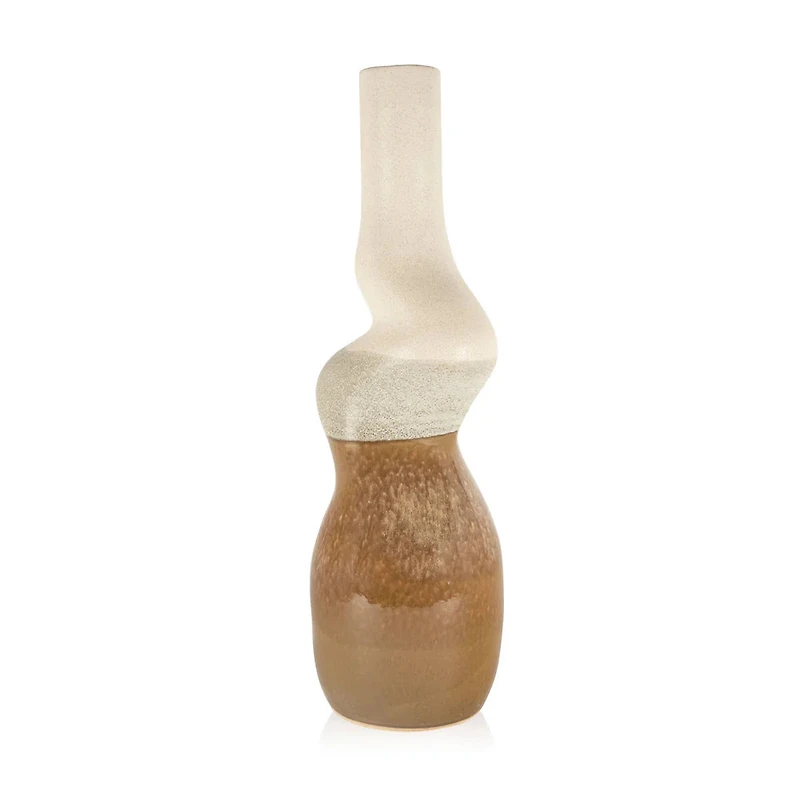 Montego Ceramic Floor Vase - Tall