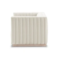 Fest Mid Century Chair - Tuscany Cream