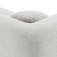 Fika Premium Boucle Fabric Sofa - Teddy Linen