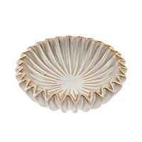 Fluted Ceramic Catchall L