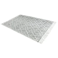 CIMO HAND WOVEN RUG IVORY/GRAPHITE