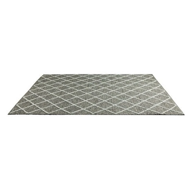 FRANCE HAND WOVEN RUG GRAPHITE/FOG