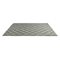 FRANCE HAND WOVEN RUG GRAPHITE/FOG