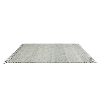 LABIN HAND WOVEN RUG IVORY/CHARCOAL