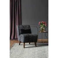 LABIN HAND WOVEN RUG IVORY/CHARCOAL