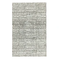 MILTON MACHINE WOVEN RUG IVORY/GREY