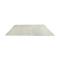 BARNEX HAND WOVEN RUG IVORY/CHARCOAL