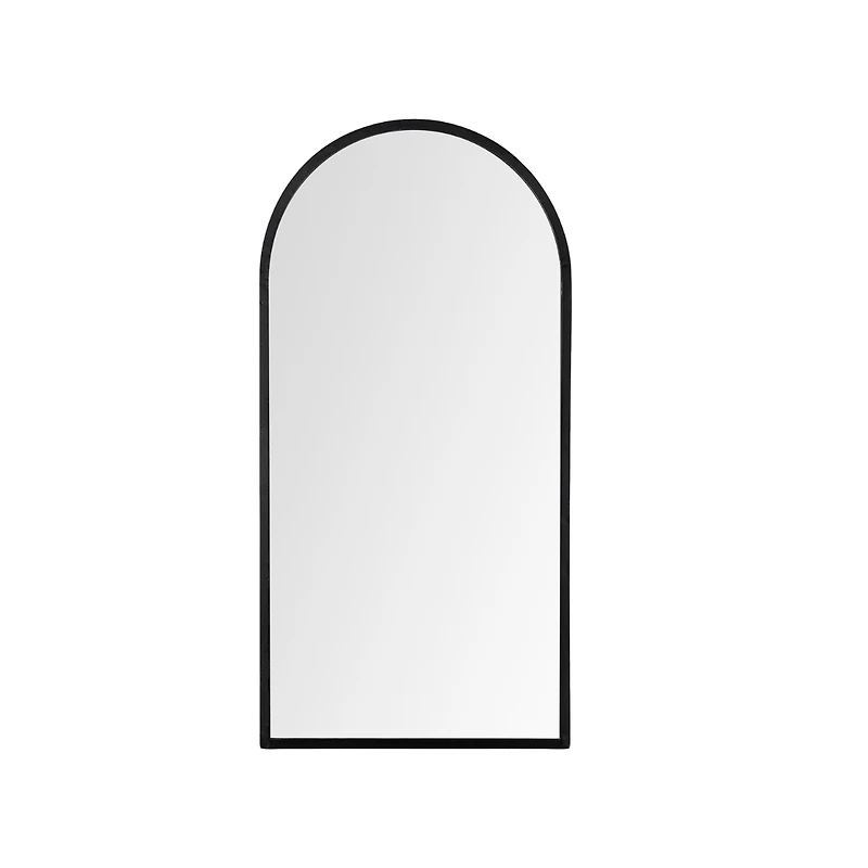 Giovanna Black Metal Frame Mirror