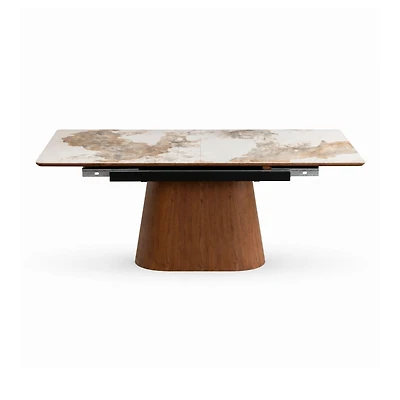 Hyld Extendable Dining Table with Ceramic Top