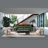 Idun Sofa - Green Velvet