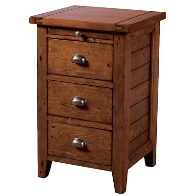 Irish Coast 3 Drw Nightstand - African Dusk