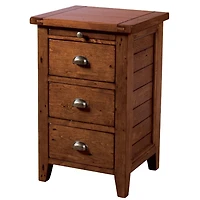 Irish Coast 3 Drw Nightstand - African Dusk