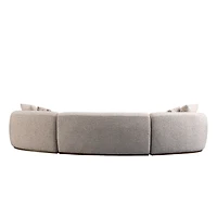 Isla 3-Piece Modular Curved Sofa