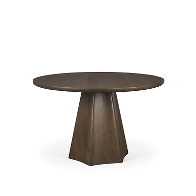 Jovani Mango Wood Round Dining Table
