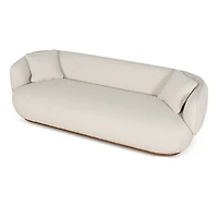 Luna Boucle Sofa w/2 Pillows