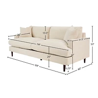 Martha Sofa - Beach Alabaster