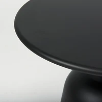 Talulla Metal Matte Black Accent Table