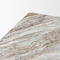 Pre - sale Only : Matteo Solid Pink Marble Rectangular Coffee Table