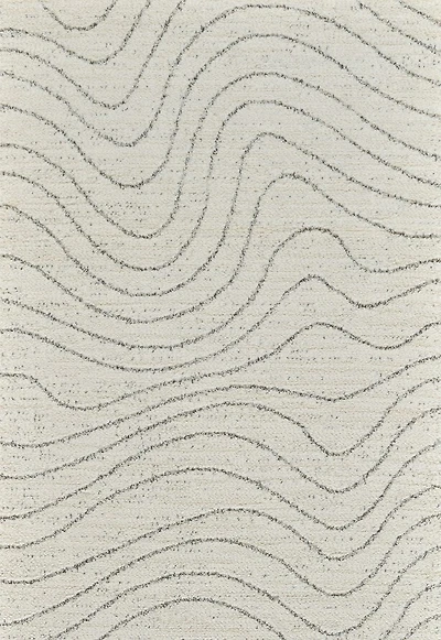 Milano Beige Contemporary Geometric Area Rug