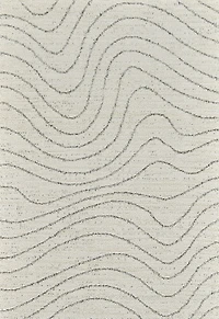 Milano Beige Contemporary Geometric Area Rug