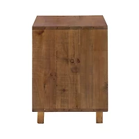 Nevada Nightstand - Dark Driftwood