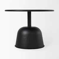 Talulla Metal Matte Black Accent Table