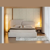 Rusty Storage Upholstered Bed