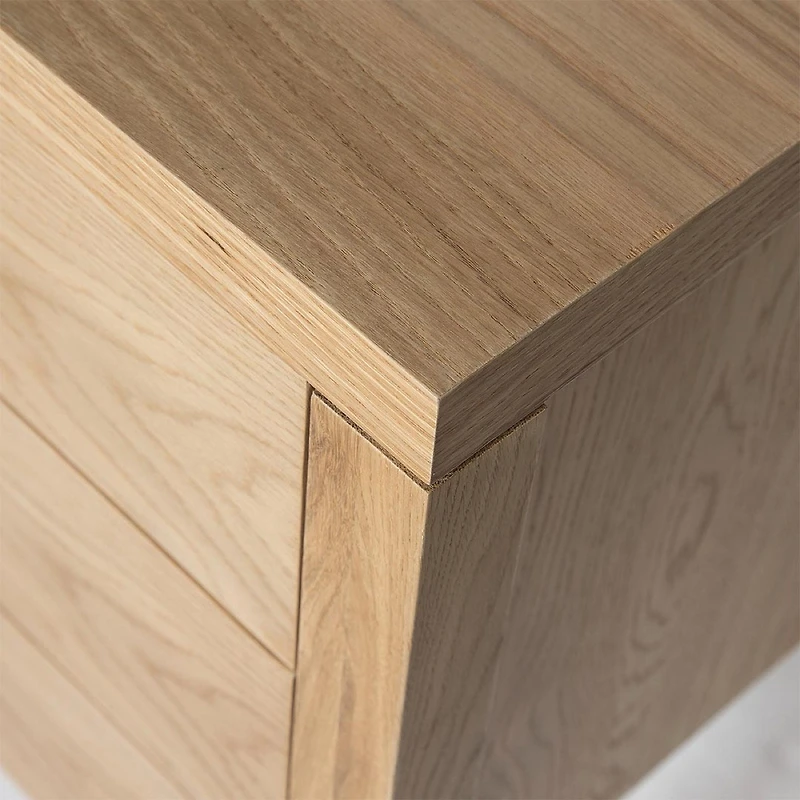 Hara 3 Drawer Dresser - Natural Oak