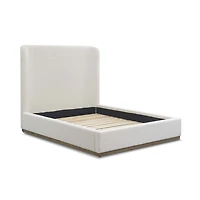 Aino Queen Bed - Off White
