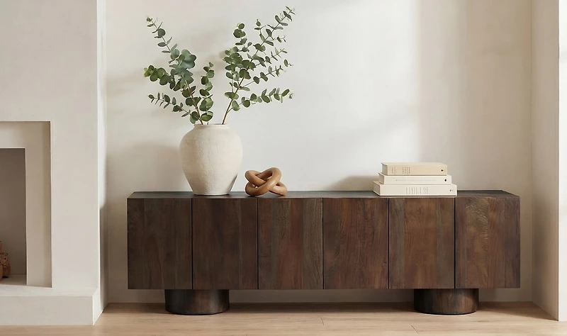 Pre-order : Hadley Media Unit Warm Brown