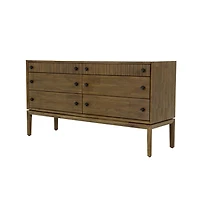 West 6 Drawer Dresser