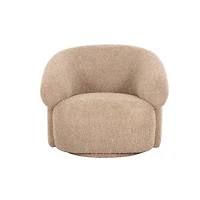 Mollis Upholstered Swivel Accent Chair