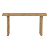 Monterey Console Table Rustic Blonde