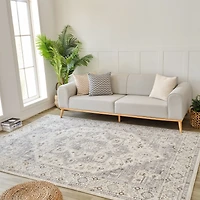 Nairobi Grey Medallion Rug – 5x8
