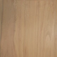 Callum Light Brown Elm Wood w/ Glass Doors Arched Cabinet