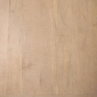 Sorina Reverse Fluted Light Brown Wood Curio Cabinet