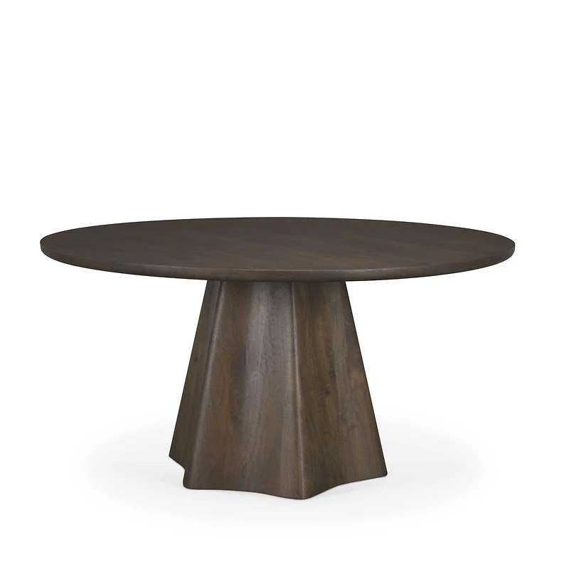 Jovani Mango Wood Round Dining Table