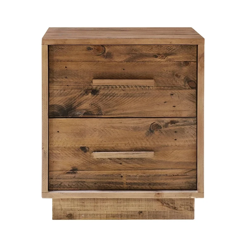Nevada Nightstand - Dark Driftwood
