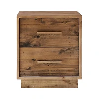Nevada Nightstand - Dark Driftwood