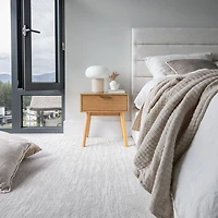 Justin Double Storage Bed Tall - Cream