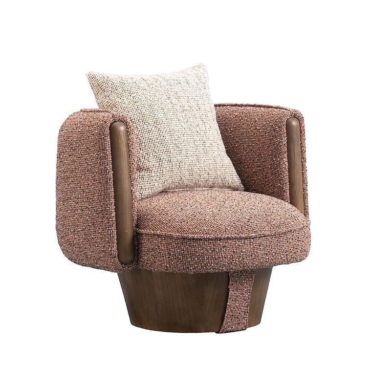 Ovolo Curved Accent Chair