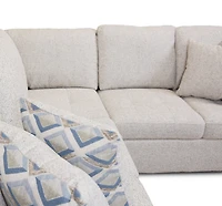 pixie Large- Pull out sectional-Quartz